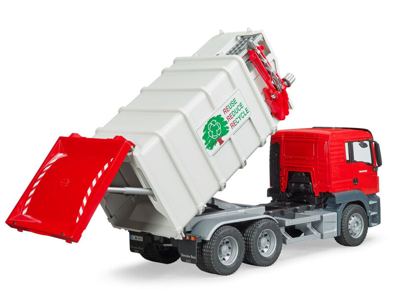 Bruder MAN TGS Popelářské auto 1:16